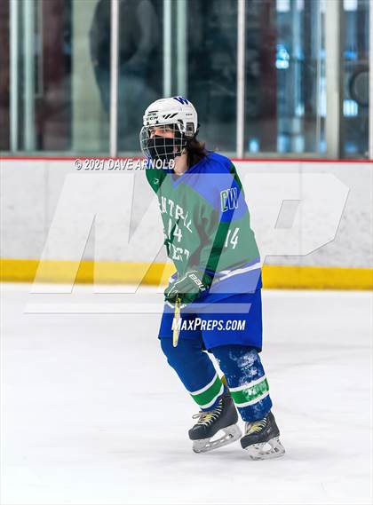Thumbnail 2 in Manchester Central-West @ Exeter (NHIAA Division 1 Preliminary Round) photogallery.
