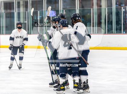 Thumbnail 3 in Manchester Central-West @ Exeter (NHIAA Division 1 Preliminary Round) photogallery.