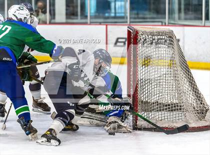 Thumbnail 2 in Manchester Central-West @ Exeter (NHIAA Division 1 Preliminary Round) photogallery.