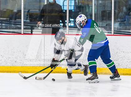 Thumbnail 2 in Manchester Central-West @ Exeter (NHIAA Division 1 Preliminary Round) photogallery.