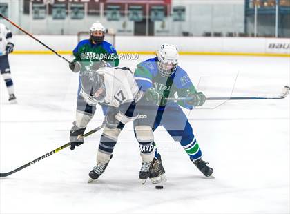 Thumbnail 2 in Manchester Central-West @ Exeter (NHIAA Division 1 Preliminary Round) photogallery.