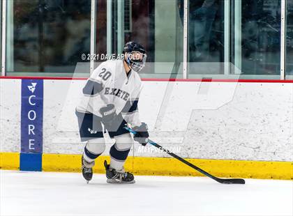 Thumbnail 3 in Manchester Central-West @ Exeter (NHIAA Division 1 Preliminary Round) photogallery.