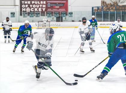 Thumbnail 3 in Manchester Central-West @ Exeter (NHIAA Division 1 Preliminary Round) photogallery.