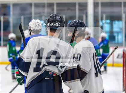 Thumbnail 1 in Manchester Central-West @ Exeter (NHIAA Division 1 Preliminary Round) photogallery.