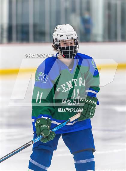 Thumbnail 2 in Manchester Central-West @ Exeter (NHIAA Division 1 Preliminary Round) photogallery.