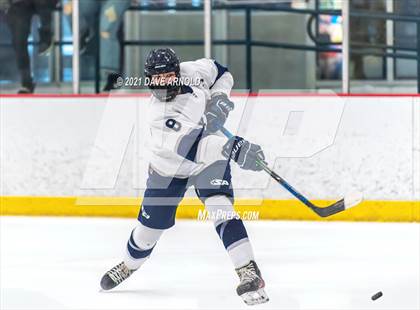 Thumbnail 2 in Manchester Central-West @ Exeter (NHIAA Division 1 Preliminary Round) photogallery.