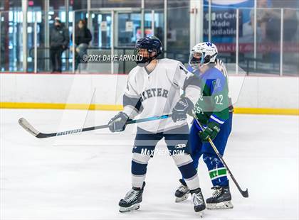Thumbnail 2 in Manchester Central-West @ Exeter (NHIAA Division 1 Preliminary Round) photogallery.