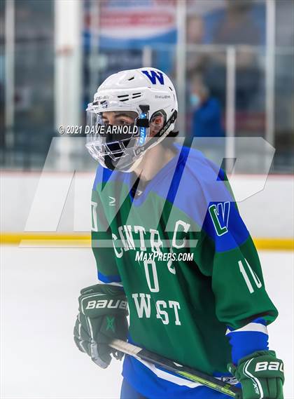 Thumbnail 3 in Manchester Central-West @ Exeter (NHIAA Division 1 Preliminary Round) photogallery.