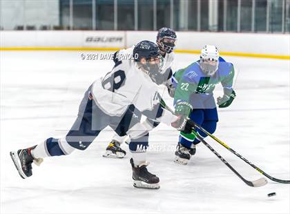 Thumbnail 2 in Manchester Central-West @ Exeter (NHIAA Division 1 Preliminary Round) photogallery.