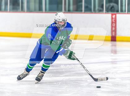 Thumbnail 2 in Manchester Central-West @ Exeter (NHIAA Division 1 Preliminary Round) photogallery.