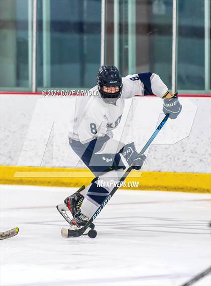 Thumbnail 2 in Manchester Central-West @ Exeter (NHIAA Division 1 Preliminary Round) photogallery.