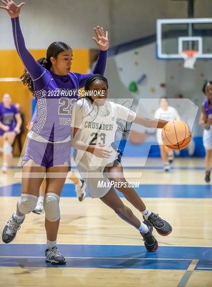 Thumbnail 3 in Mater Dei Catholic vs. Valley Vista (Sweet Sixteen Inviational Tournament) photogallery.