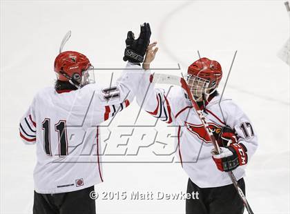 Thumbnail 3 in Greenwich vs. Glastonbury (CIAC Division I Semifinal) photogallery.