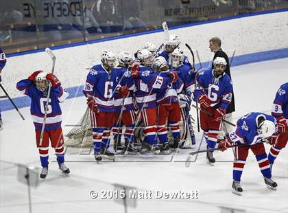 Thumbnail 3 in Greenwich vs. Glastonbury (CIAC Division I Semifinal) photogallery.
