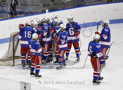 Thumbnail 2 in Greenwich vs. Glastonbury (CIAC Division I Semifinal) photogallery.