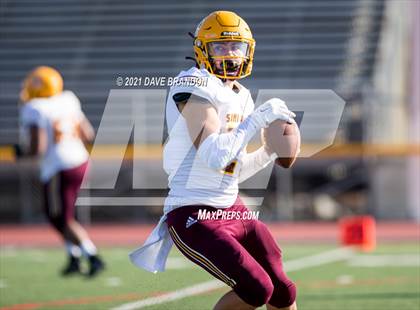 Thumbnail 1 in Simi Valley (Intrasquad Scrimmage) 3/13/2021 photogallery.