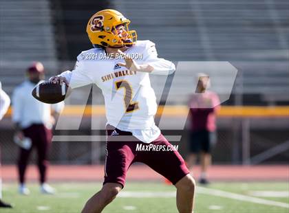 Thumbnail 1 in Simi Valley (Intrasquad Scrimmage) 3/13/2021 photogallery.