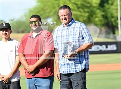Thumbnail 2 in Yuma Catholic vs. Valley Christian (AIA 3A Final) photogallery.