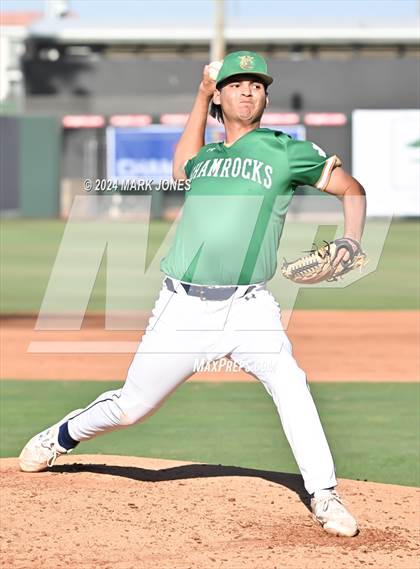 Thumbnail 1 in Yuma Catholic vs. Valley Christian (AIA 3A Final) photogallery.