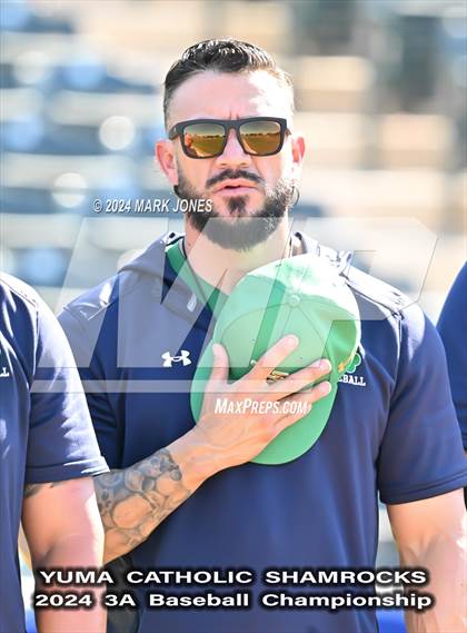 Thumbnail 2 in Yuma Catholic vs. Valley Christian (AIA 3A Final) photogallery.