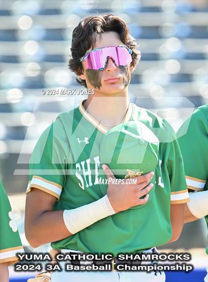 Thumbnail 2 in Yuma Catholic vs. Valley Christian (AIA 3A Final) photogallery.