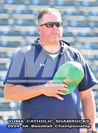 Thumbnail 2 in Yuma Catholic vs. Valley Christian (AIA 3A Final) photogallery.
