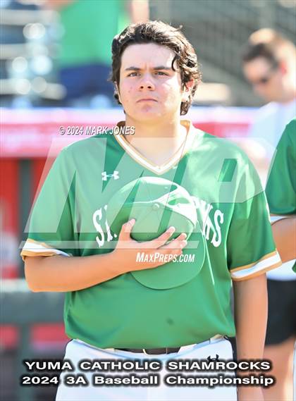Thumbnail 2 in Yuma Catholic vs. Valley Christian (AIA 3A Final) photogallery.