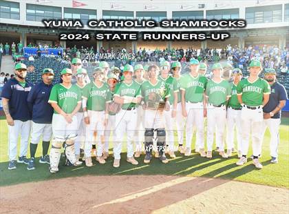 Thumbnail 3 in Yuma Catholic vs. Valley Christian (AIA 3A Final) photogallery.