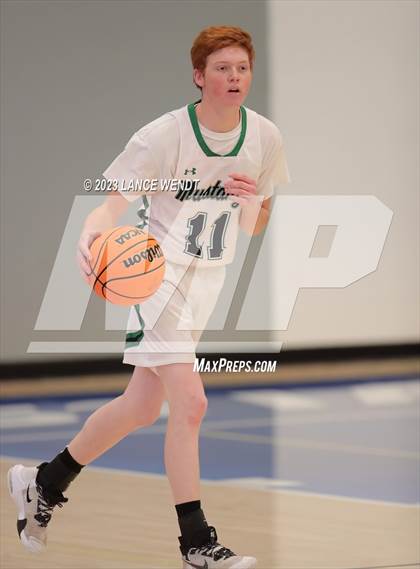 Thumbnail 2 in Sanford vs. Belleview Christian photogallery.