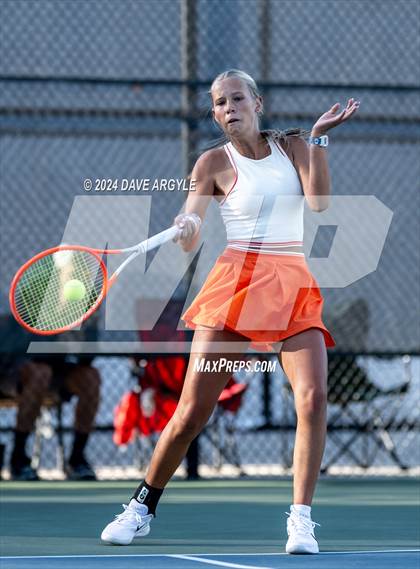 Thumbnail 3 in UHSAA 6A & 4A Tennis Tournament photogallery.