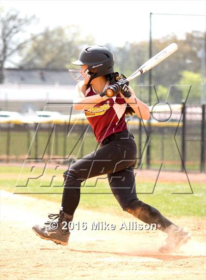 Thumbnail 2 in Girls Prep vs Montini photogallery.