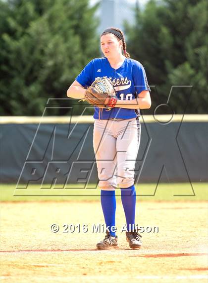 Thumbnail 2 in Girls Prep vs Montini photogallery.