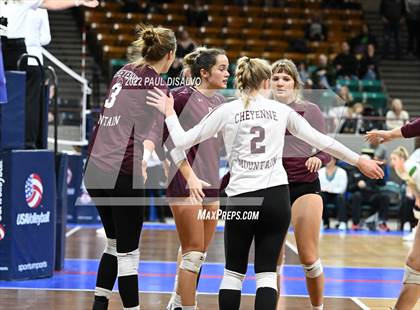 Thumbnail 3 in Cheyenne Mountain vs. Pueblo County  (CHSAA 4A 1st Round) photogallery.