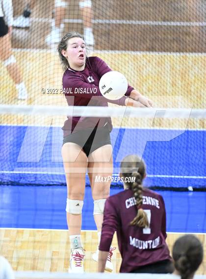 Thumbnail 3 in Cheyenne Mountain vs. Pueblo County  (CHSAA 4A 1st Round) photogallery.