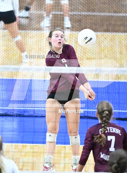 Thumbnail 2 in Cheyenne Mountain vs. Pueblo County  (CHSAA 4A 1st Round) photogallery.
