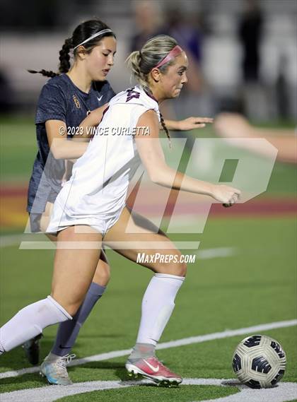 Thumbnail 3 in Round Rock @ Dripping Springs (UIL 6A Regional Quarterfinals) photogallery.