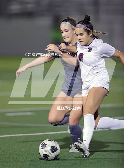Thumbnail 3 in Round Rock @ Dripping Springs (UIL 6A Regional Quarterfinals) photogallery.