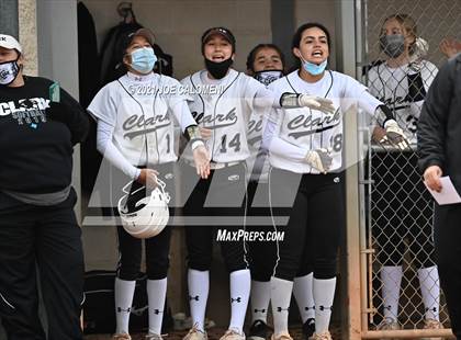 Thumbnail 2 in Clark vs Harlandale (NEISD Tournament) photogallery.