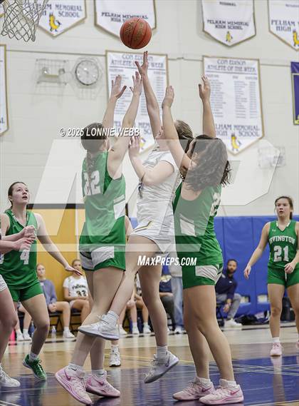 Thumbnail 2 in Irvington @ Pelham Memorial (NYSPHSAA Section 1 Class A Quarter Final) photogallery.