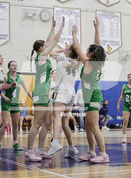 Thumbnail 3 in Irvington @ Pelham Memorial (NYSPHSAA Section 1 Class A Quarter Final) photogallery.