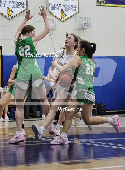 Thumbnail 3 in Irvington @ Pelham Memorial (NYSPHSAA Section 1 Class A Quarter Final) photogallery.