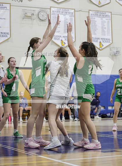 Thumbnail 2 in Irvington @ Pelham Memorial (NYSPHSAA Section 1 Class A Quarter Final) photogallery.