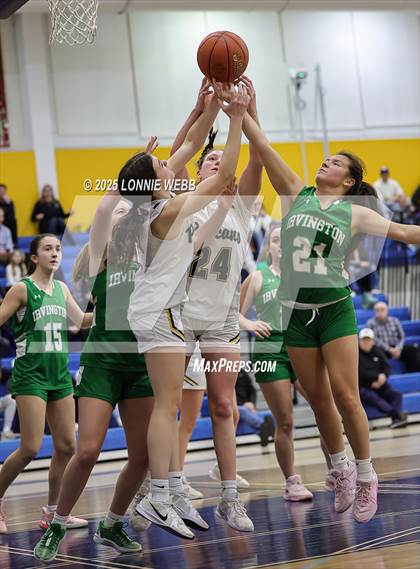 Thumbnail 3 in Irvington @ Pelham Memorial (NYSPHSAA Section 1 Class A Quarter Final) photogallery.