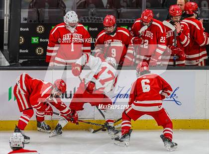 Thumbnail 2 in Catholic Memorial vs St. John's (MIAA Division 1 Final) photogallery.