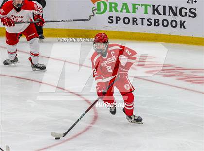 Thumbnail 1 in Catholic Memorial vs St. John's (MIAA Division 1 Final) photogallery.