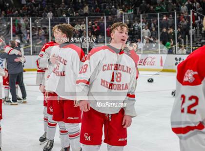 Thumbnail 1 in Catholic Memorial vs St. John's (MIAA Division 1 Final) photogallery.
