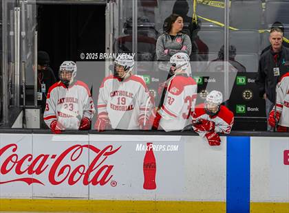 Thumbnail 2 in Catholic Memorial vs St. John's (MIAA Division 1 Final) photogallery.