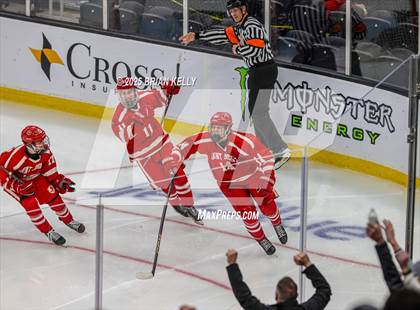 Thumbnail 1 in Catholic Memorial vs St. John's (MIAA Division 1 Final) photogallery.