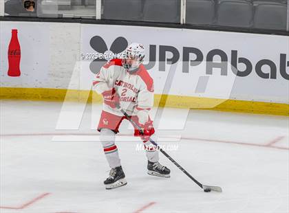 Thumbnail 2 in Catholic Memorial vs St. John's (MIAA Division 1 Final) photogallery.