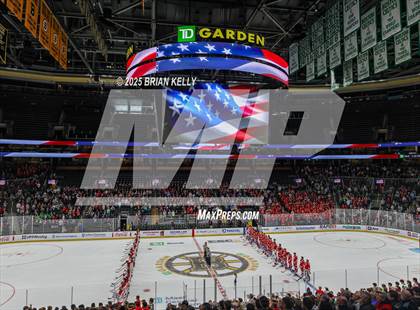 Thumbnail 2 in Catholic Memorial vs St. John's (MIAA Division 1 Final) photogallery.